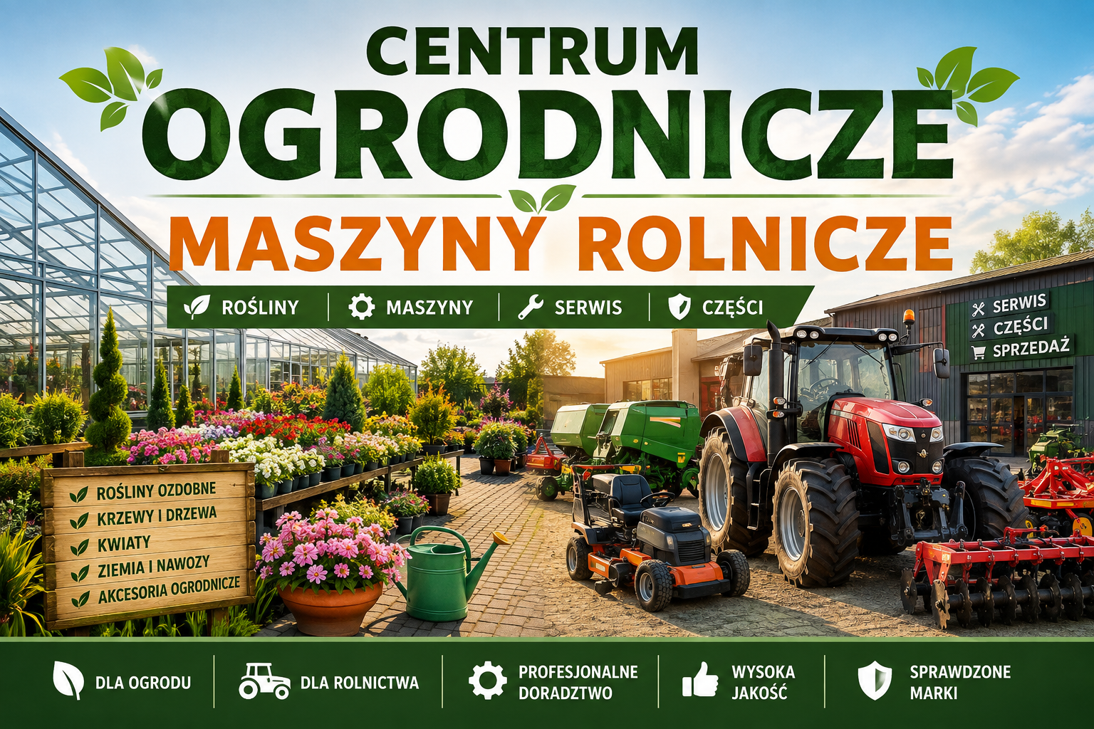 Centrum Ogrodnicze maszyny rolnicze Ogrodon Rzeszów
