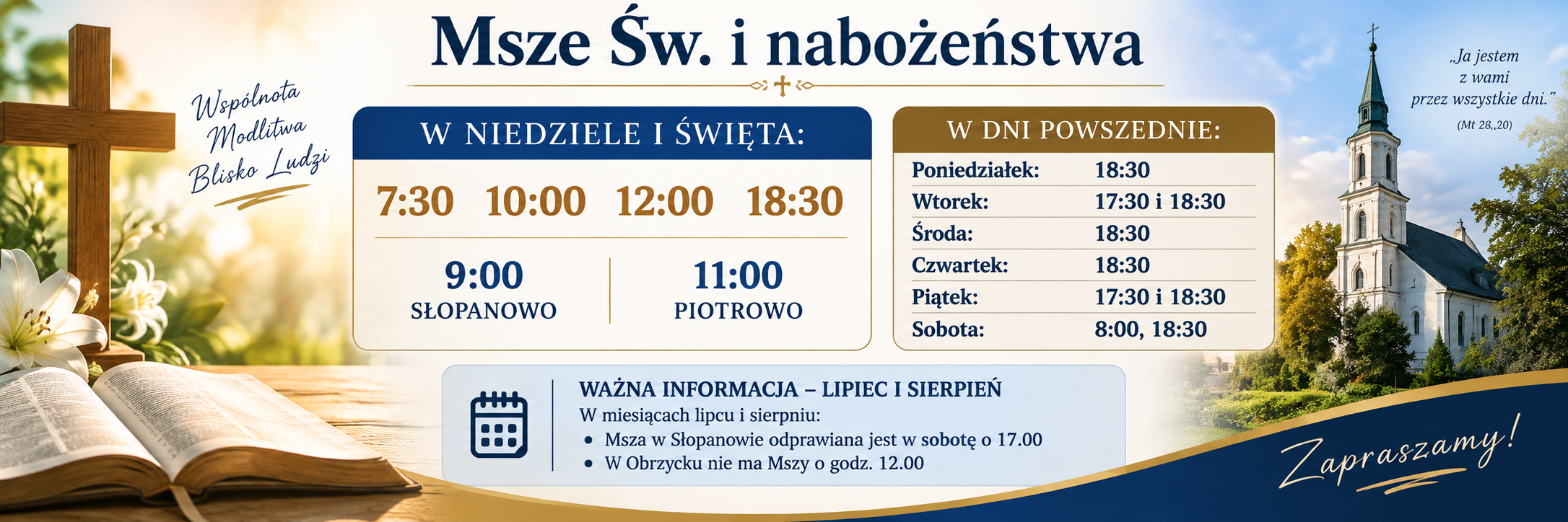 PARAFIA RZYM.-KAT. PW. ŚWIĘTYCH APOSTOŁÓW PIOTRA I PAWŁA OBRZYCKO