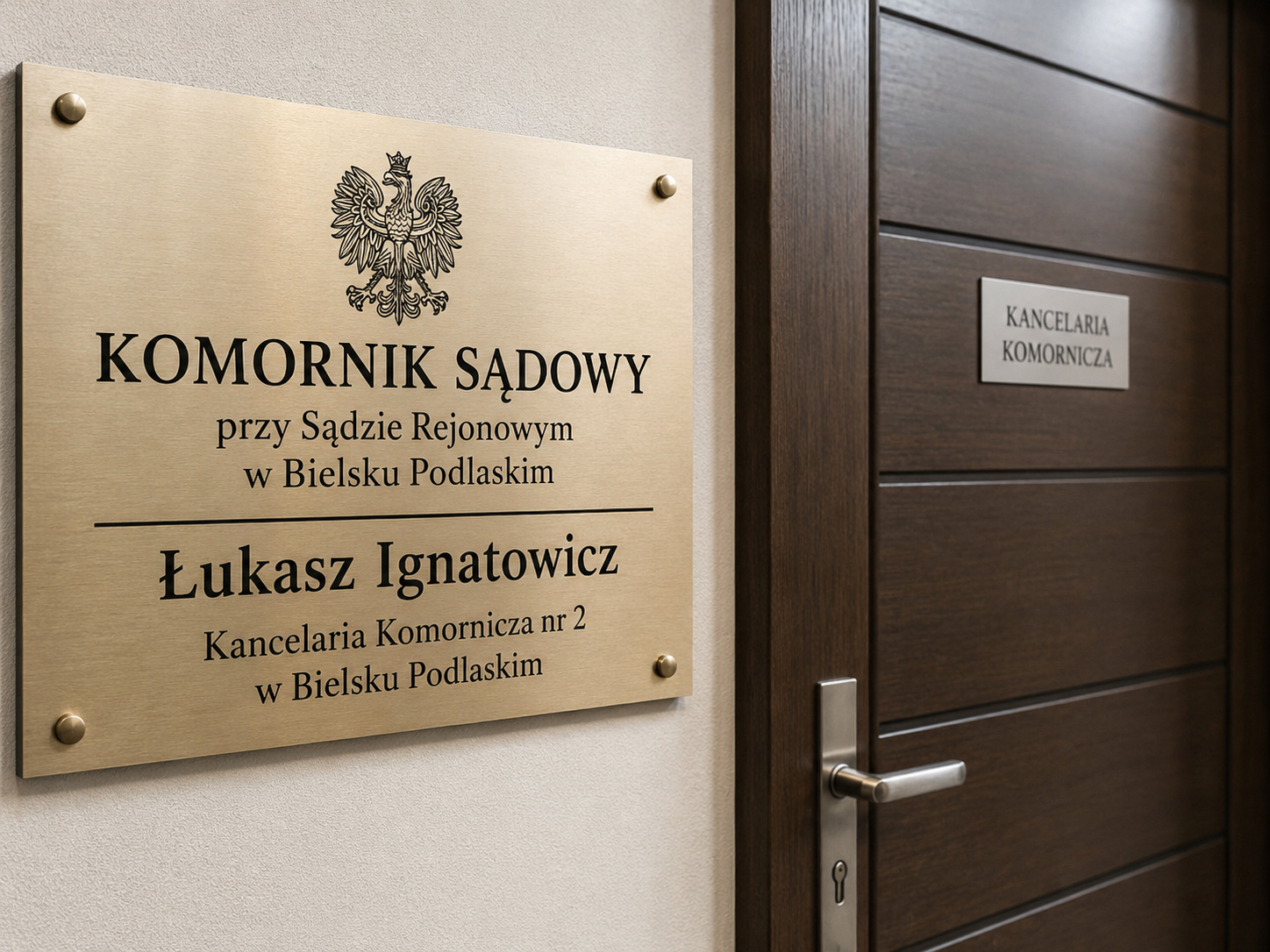 Komornik Sądowy przy Sądzie Rejonowym w Bielsku Podlaskim Łukasz Ignatowicz Kancelaria Komornicza nr 2 w Bielsku Podlaskim