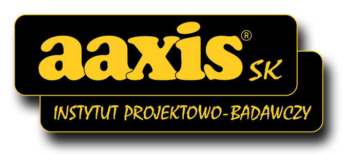 Logo AAXIS SK INSTYTUT PROJEKTOWO - BADAWCZY